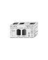 KANDANCHU * APLIQUE EXTERIOR CUAD. 2L*GU10 NEGRO